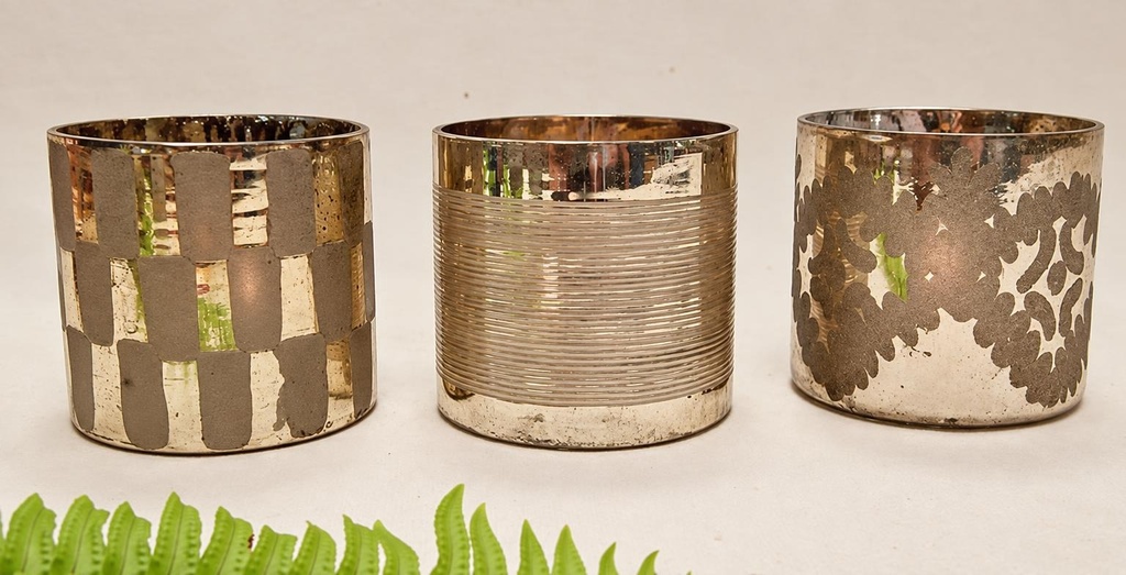 VELERO VIDRO VASO 8 CM