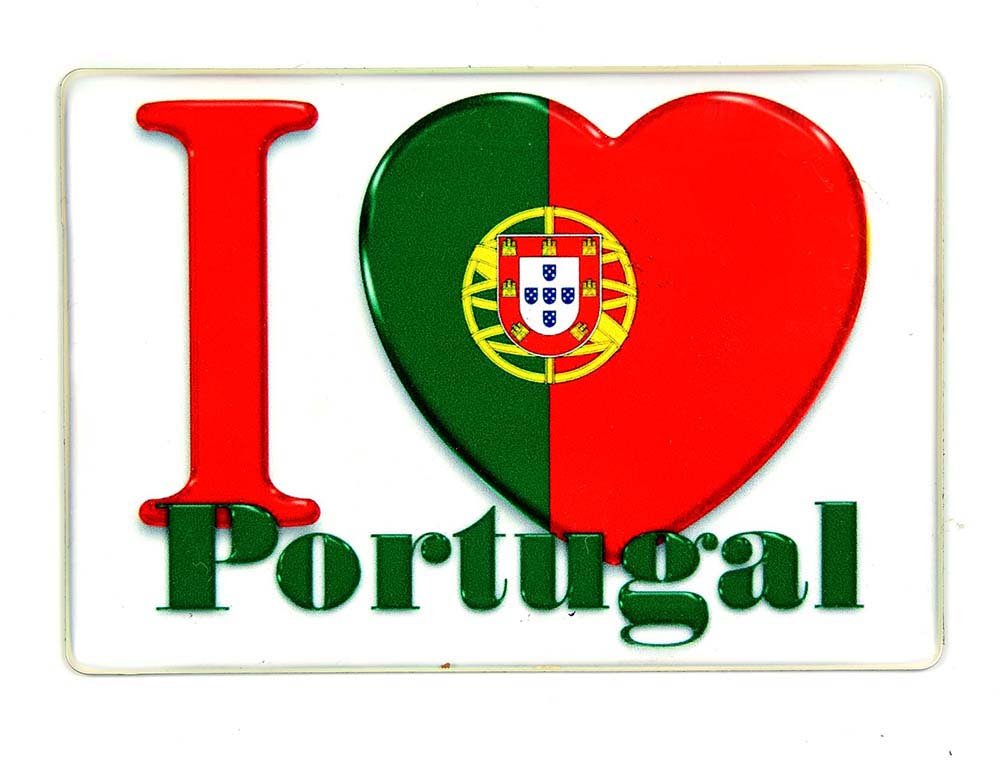 IMÁN I LOVE PORTUGAL COULEUR P