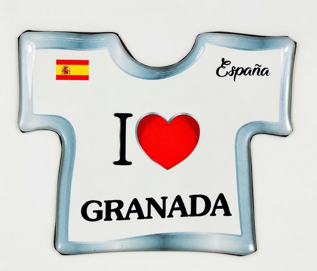 IMÁN CAMISETA GRANADA