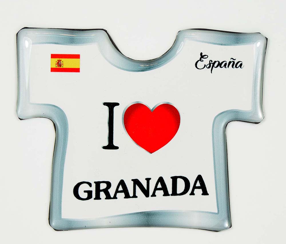 IMÁN CAMISETA GRANADA