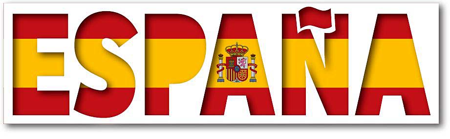 IMÁN 2D ESPAÑA MADEIRA 12X4 CM