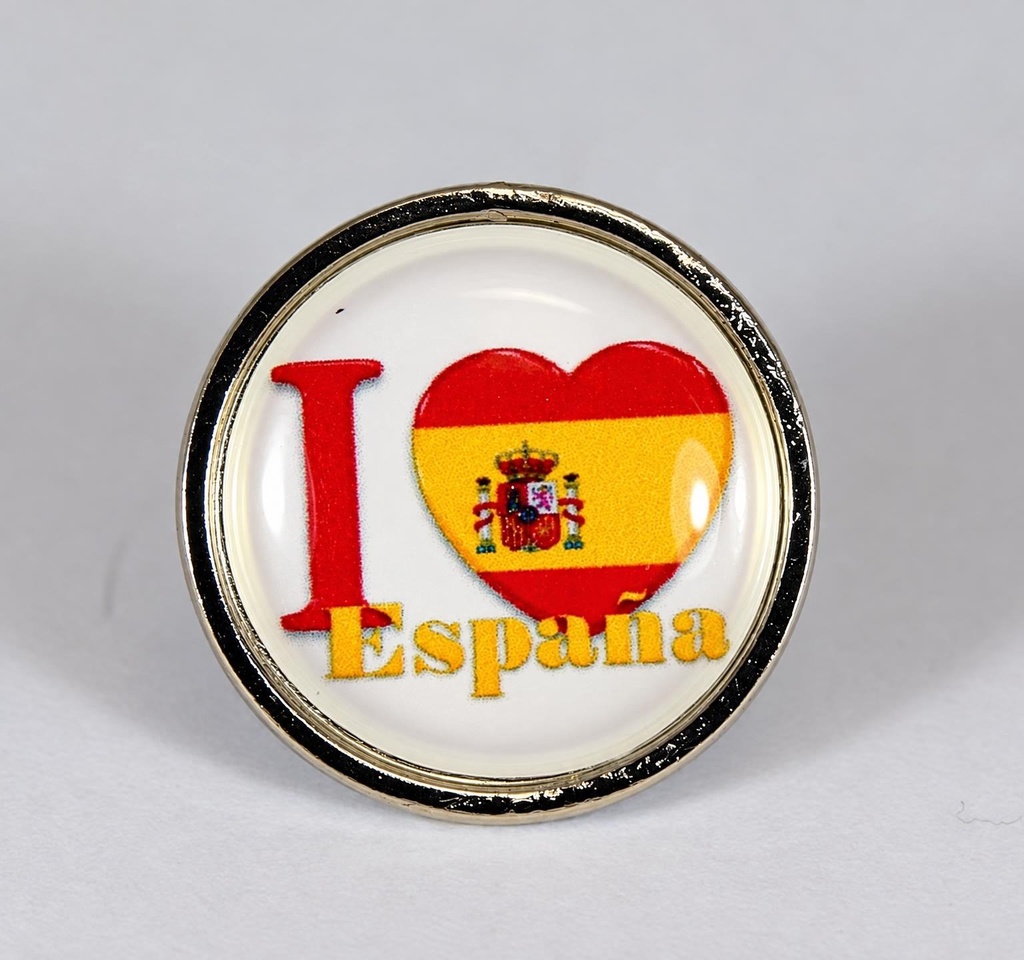 PIN RED I LOVE ESPAÑA