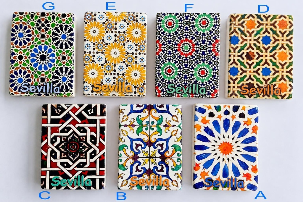 IMÁN MARMOL MOSAICO SEVILLA TV