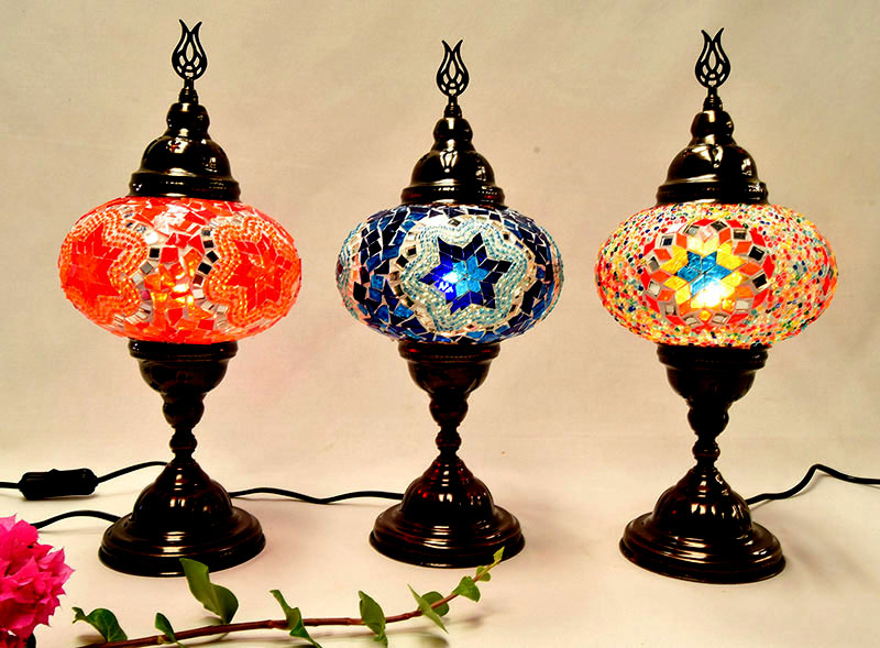 LAMPARA MOSAICO MESA º3 30x18