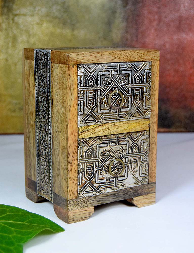 CABINET MINI MANG METAL 2 DRAWER 16