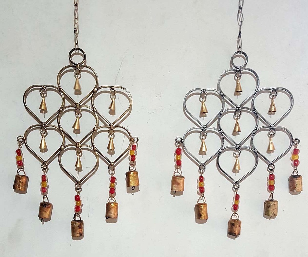 MOBILE 7 CORAZONES METAL C/CAM 50