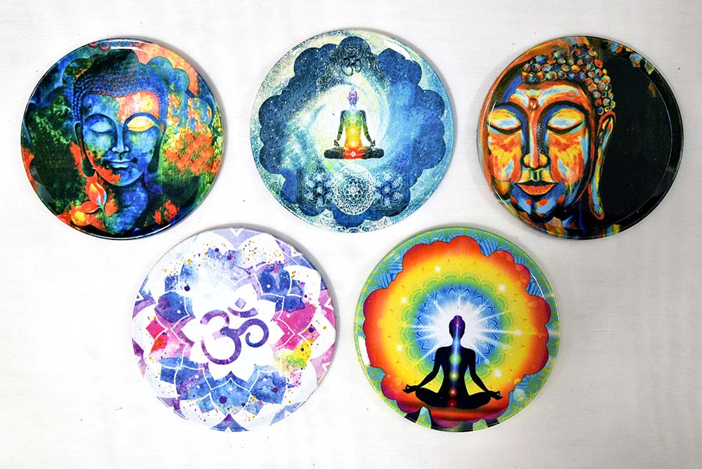 POSAVASO METAL ESOTERIC 9 CM