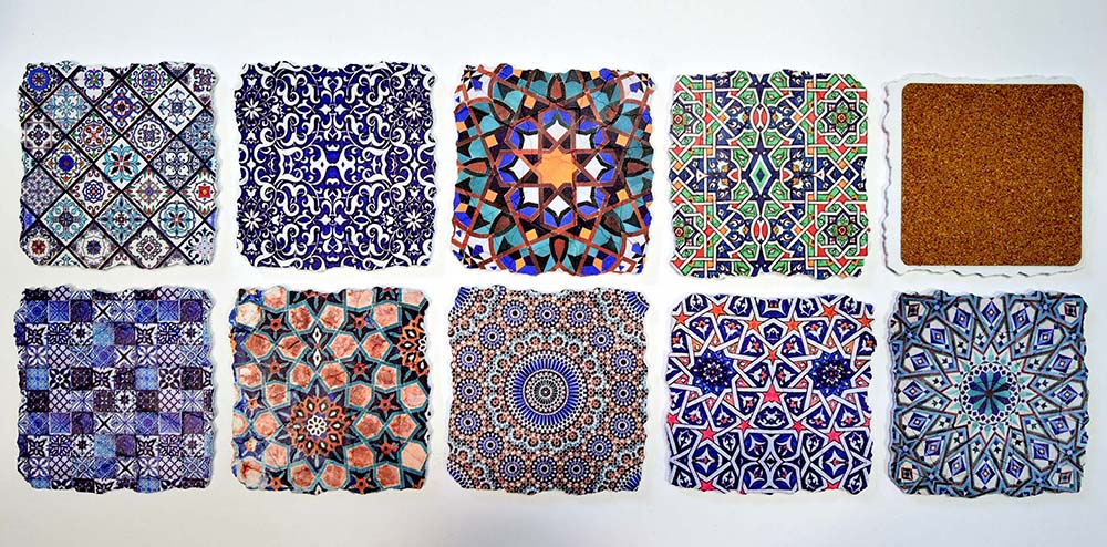 POSAVASO CRI/PLA MOSAICO 10X10