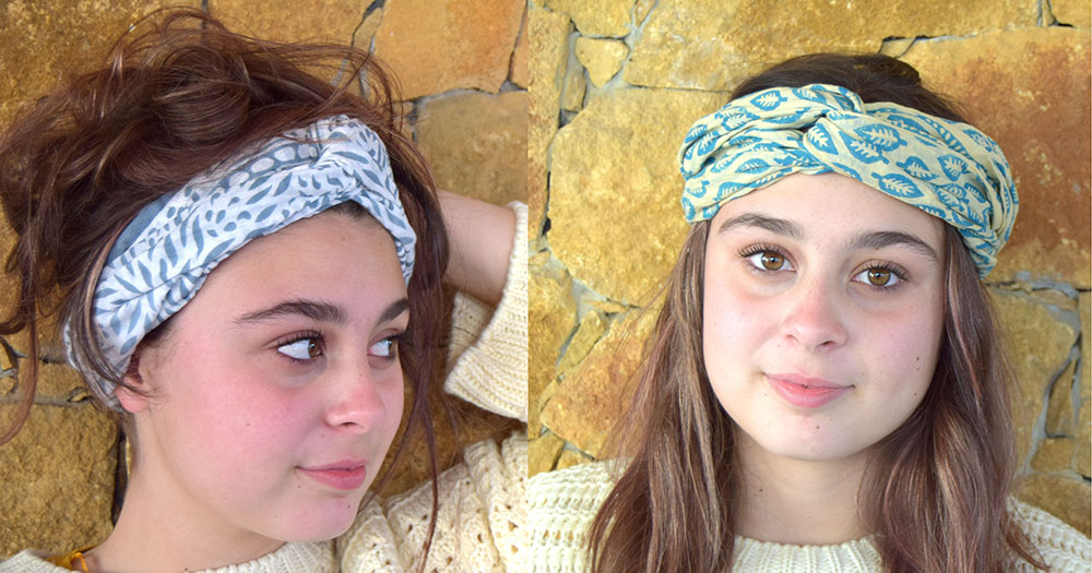 BANDANA ALGODÃO DUPLO CRUZADA