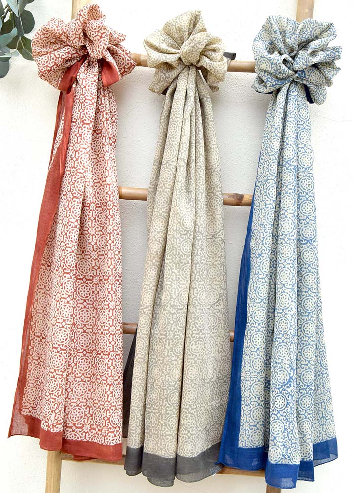 PAREO COTONE BLOCK PRINTNº18 180X110