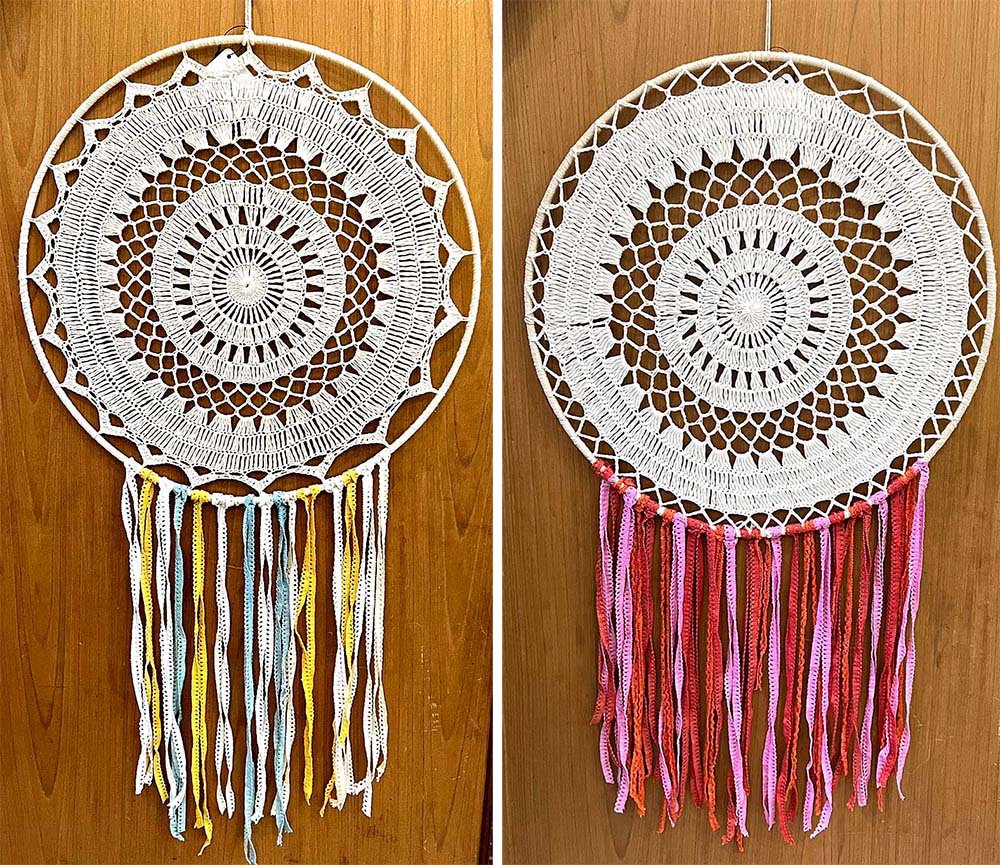 ATTRAPE-RÊVES COTON 76X40 CM 011