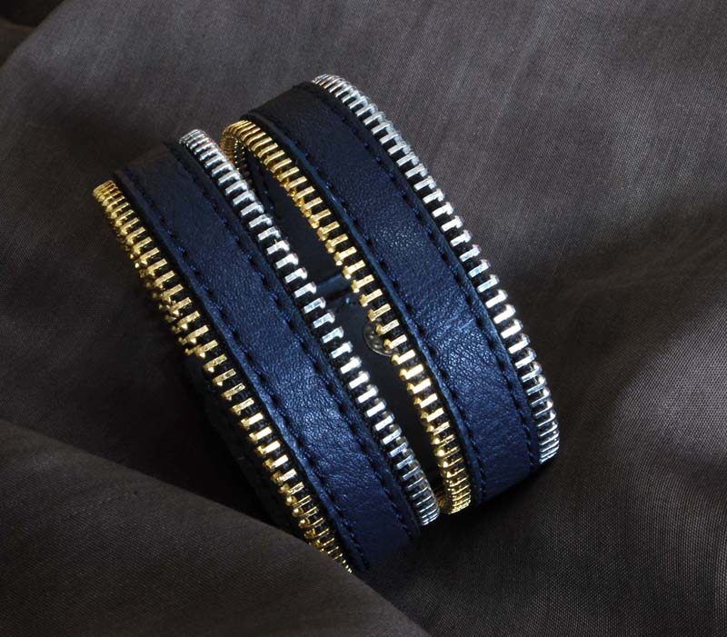 BRACELET LEATHER CREMALLERA UNISEX