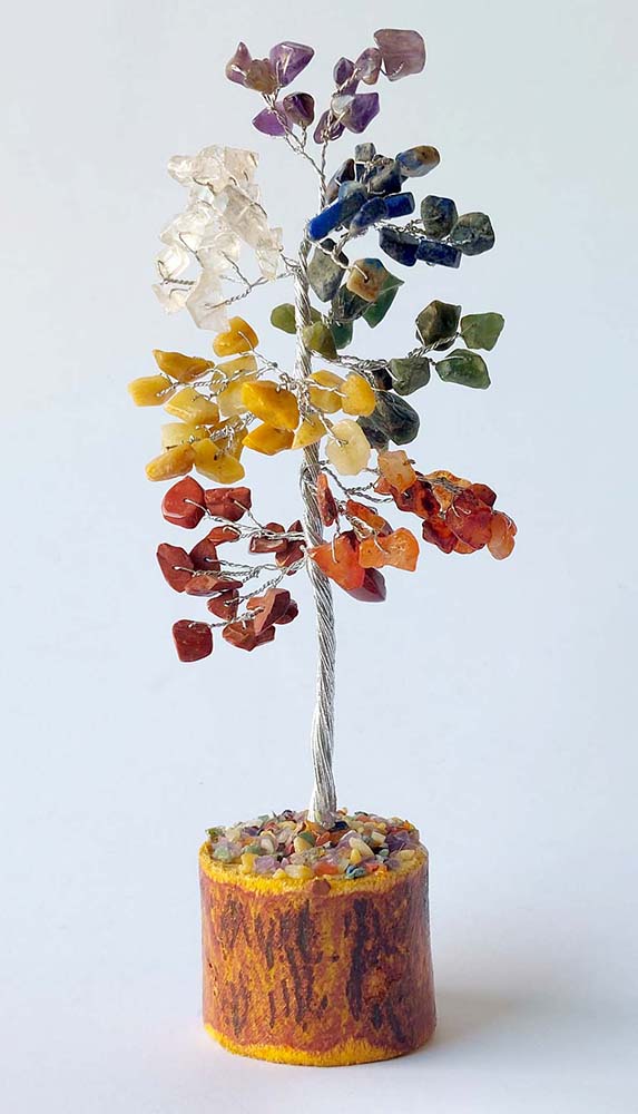 ARBRE DE VIE MINERAL 7 CHAKRAS