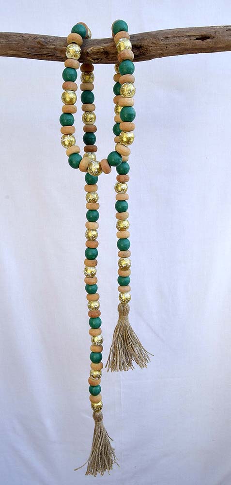 FITA CUENTAS MADEIRA C/DOURADO 180