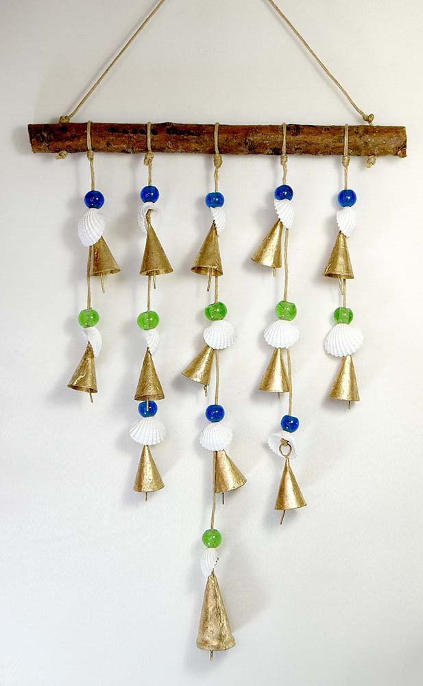 MOBILE CAMPANAS METAL C/CONCHA 60