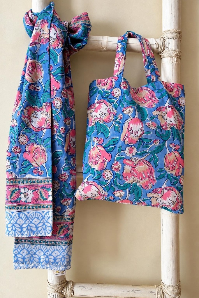 SET OF 2 BAG Y PAREO COTTON Nº3
