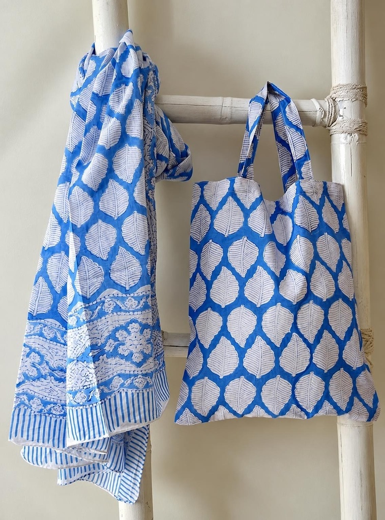 SET DI 2 BORSA Y PAREO COTONE Nº4