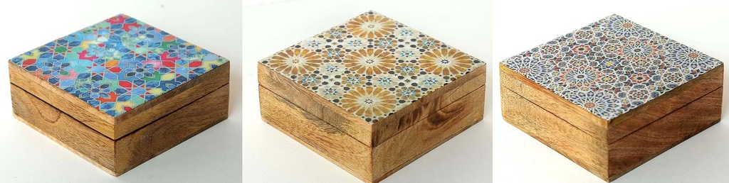 CAJA MAD-RES 14 CM MOSAIC 1