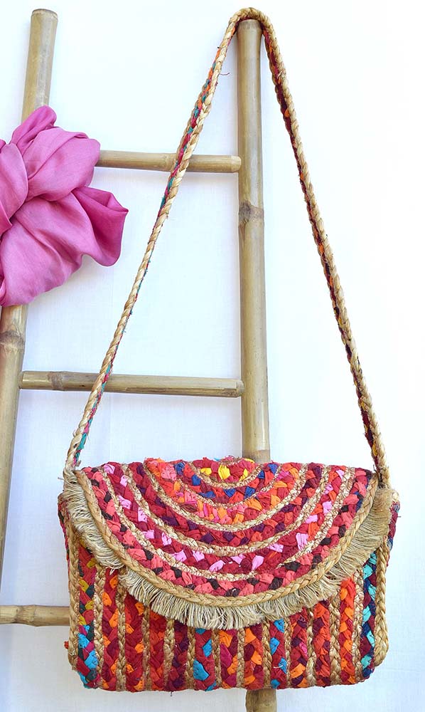 BOLSO MULTIC YUTE-SARI 35X25CM