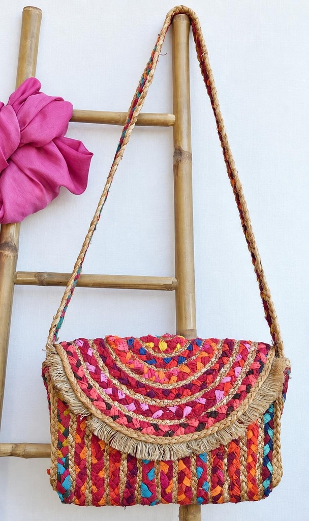 BOLSO MULTIC YUTE-SARI 35X25CM