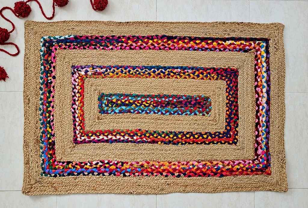 ALFOMBRA MULT YUTE-SARI 80X120