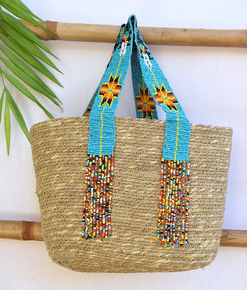 SAC NUPUR DE JUTE CON CUENTAS 28