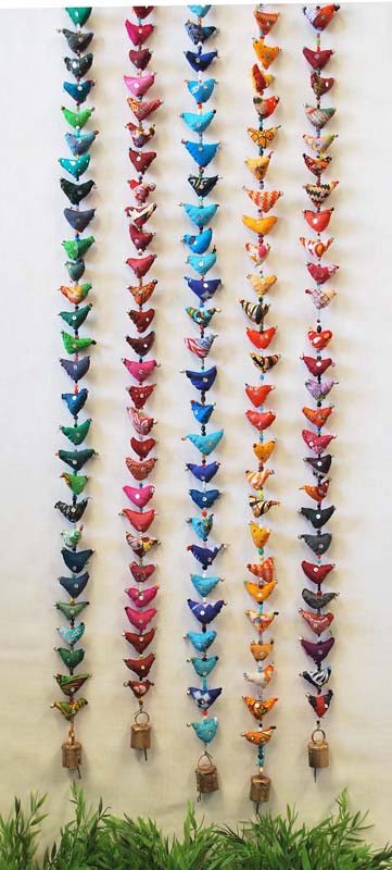 STRIP GALLINAS 100 CM CON BELL G