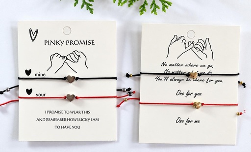 [0685018] PAREJA PULSERA AMISTAD MODELO 018