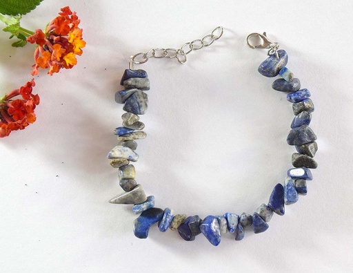 [0685032] PULSERA PIEDRAS LAPISLAZUL 032