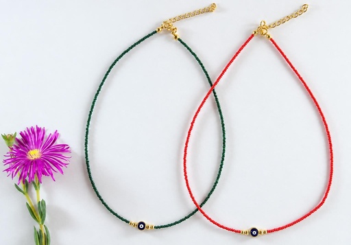 [0685043] COLLAR OJO TURCO C/MOSTACILLA 043