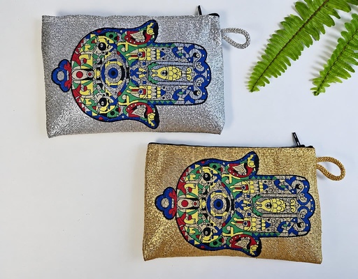 [4062234] MONEDERO HAMSA BRILLO 15X10 CM