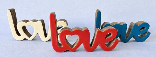 [9275120] PLACA LOVE MADERA-ESMALTADA 20 CM