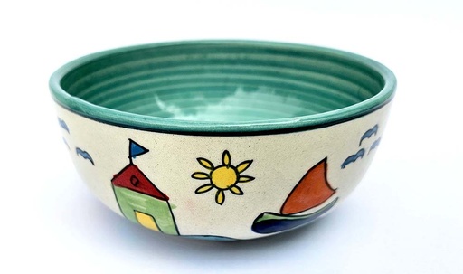 [1775610] CUENCO CERÁMICA PINTADA 14 CM M-610