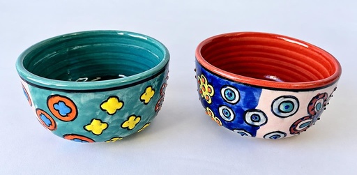 [1775615] BOWL CERAMIC PAINTED 9 CM M-615