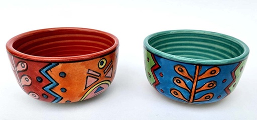 [1775623] BOWL CERAMIC PAINTED 9 CM M-623