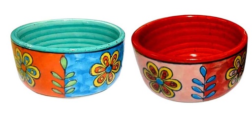 [1775625] CUENCO CERÁMICA PINTADA 9 CM M-625