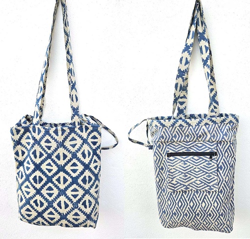 [4075406] BOLSA DAYSA REVERSÍVEL ALGODÃO 406