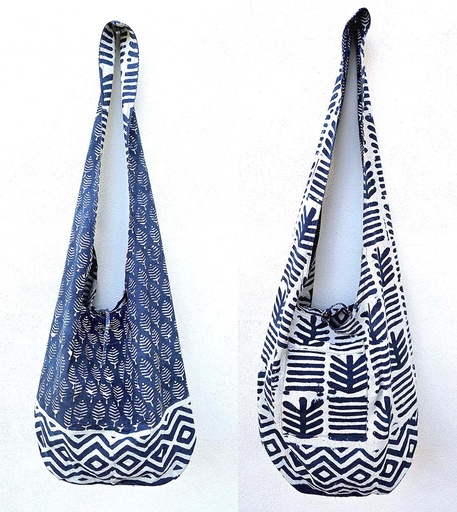 [4075415] BAG BURBUJA REVERSIBLE COTTON M 415