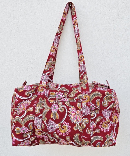 [4075417] BAG WEEKEND COTTON 417