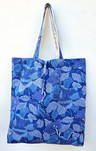 [4075424] BAG INDRA CON BOLSILLO COTTON 424