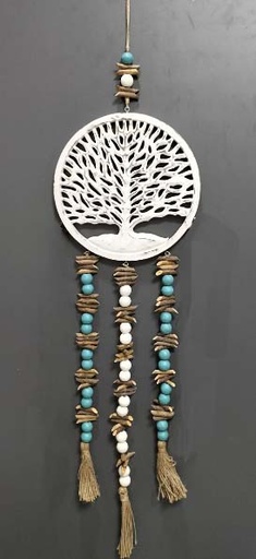 [1675724] MOBILE TREE VIDA WOOD CARVED