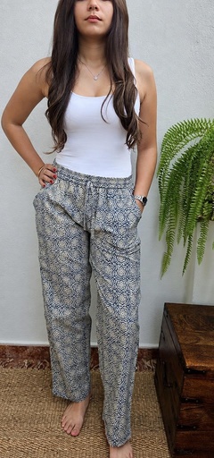 [4575182] PANTALON ALGODÓN BLOCKPRIN 182