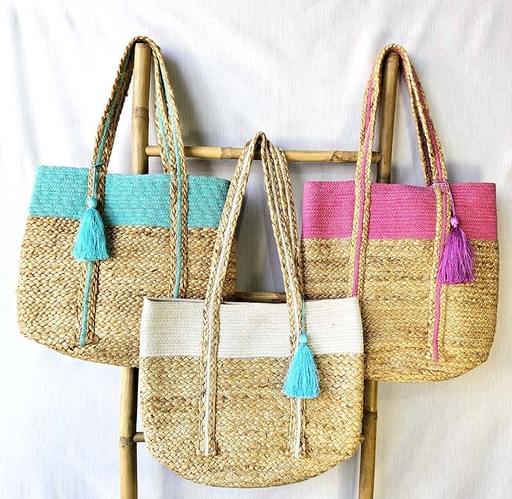 [4075733] BOLSA DE JUTA-ALGODÃO 38X38