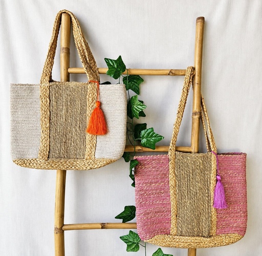 [4075738] BOLSA DE JUTA-SEDA 40X30 MODELO 738