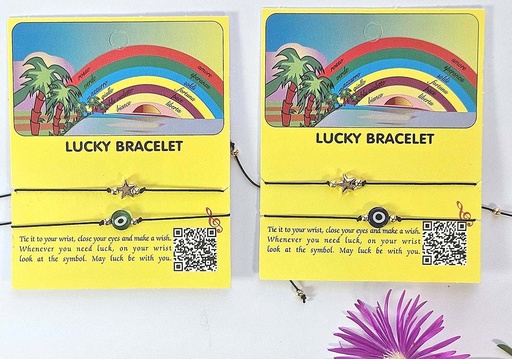 [0685060] LOT DE 2 BRACELET DE LA SUERTE 060