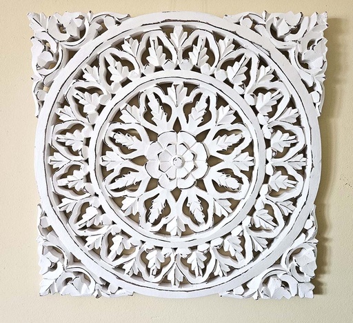 [9275468] CUADRO BOIS SCULPTÉE MANDALA 40 CM