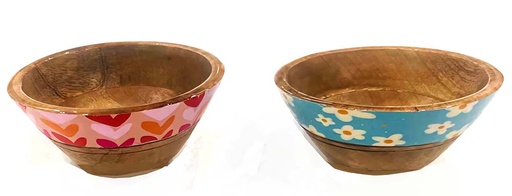 [9275083] BOWL WOOD AND RESIN HIPPIE 12X5 P