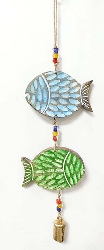 [1675762] FITA 2 PEIXES MADEIRA PINTADA 60 CM