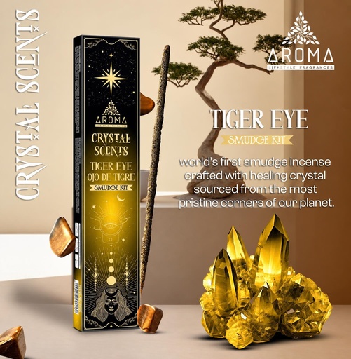 [6075132] INCIENSO AROMA CRYSTAL OJO TIG
