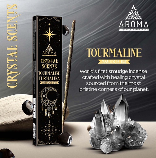 [6075133] INCIENSO AROM CRYSTAL TURMALIN